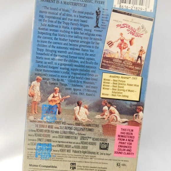 The Sound of Music VHS Tape Silver Anniversary NEW - Picture 2 of 3